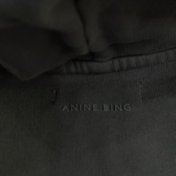 NEW Anine Bing Ash Eagle Hoodie in Emerald - Picture 9 of 13